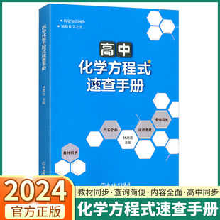 2024新版 高中化学方程式速查手册 高中生教材课本同步高一高二高三必修课程基础知识汇总大全查询简便