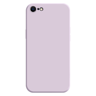 逸圣适用于苹果7手机壳新款液态硅胶iPhone8亲肤保护套6sPlus直边微磨砂SE3男SE2简约8P防摔7Plus女6s软壳