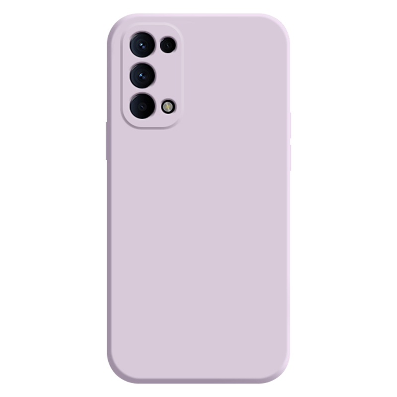 逸圣适用于OPPO Reno6手机壳液态硅胶Reno6Pro直边潮牌Reno6Pro+网红保护套PEQM00全包防摔PEPM简约PEN纯色套