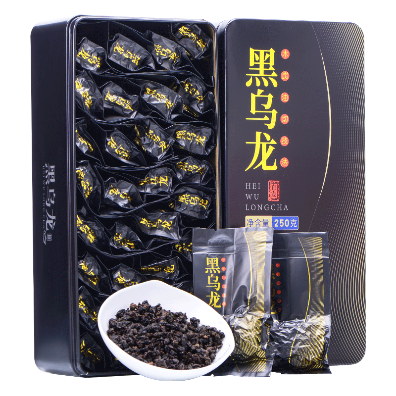 古庭油切木炭技法250g乌龙茶