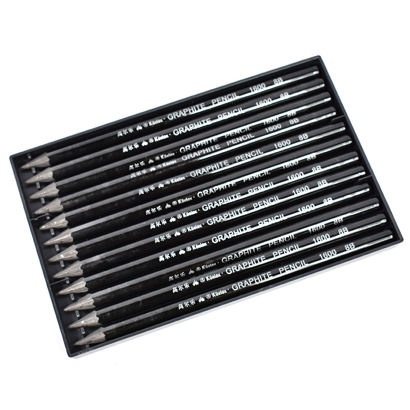 高尔乐牌全铅铅笔  8b全铅铅笔 素描铅笔全铅绘画笔单买笔5支起卖