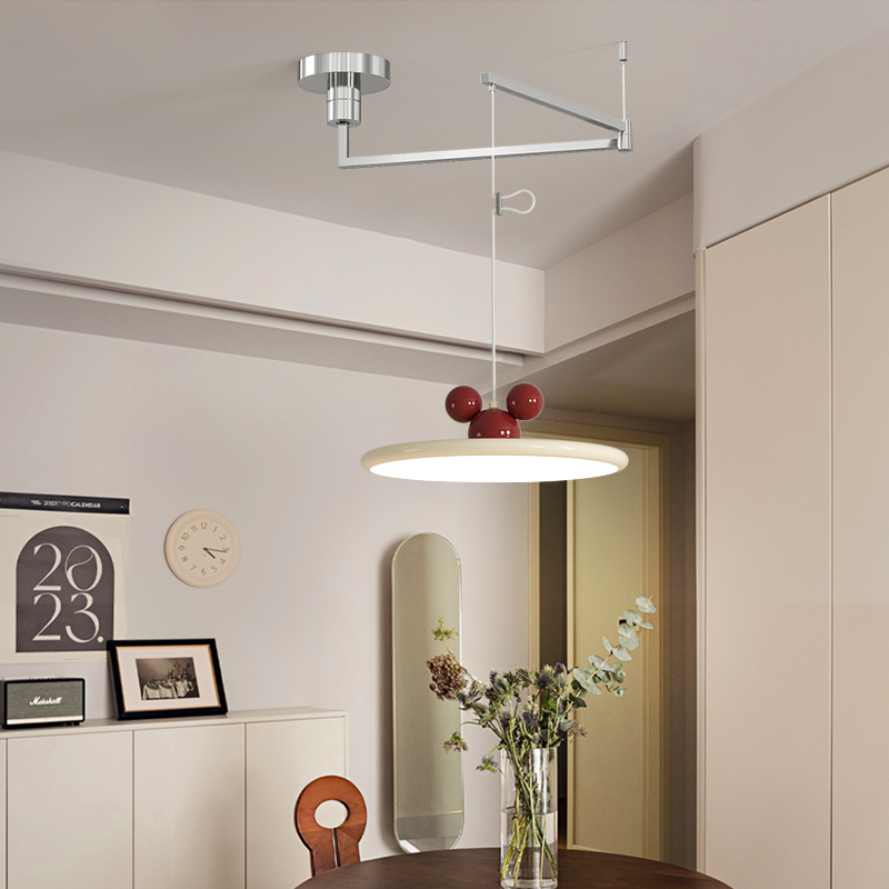 铭琢现代高级感摇臂吊灯包豪斯