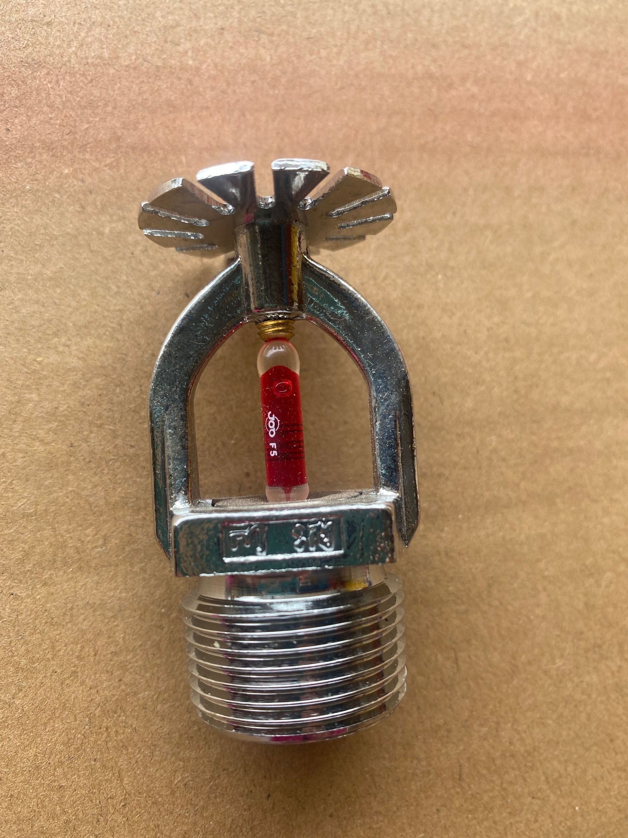 四川萃联川消消防洒水喷淋头zstz-20-68度直立型k80上下喷头