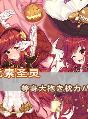 地下城与勇士元素圣灵等身抱枕女魔法师Overmind动漫二次元长枕套