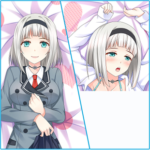 没有黄段子的无聊世界华城绫女等身抱枕安娜·锦之宫二次元长枕套