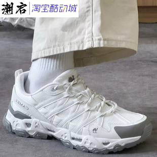 骆驼清岩2025春夏新款户外网面运动鞋防滑透气减震徒步登山鞋