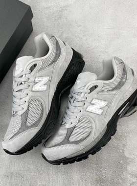New Balance NB 2002R 低帮休闲通勤跑步鞋男女同款 灰色M2002RC1