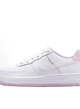 NikeAir Force 1 皮革 空军一号 樱花GS校园CD6915-100江苏CLY仓