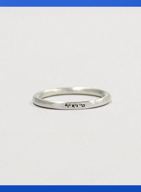 熊老三女足银原创设计戒指