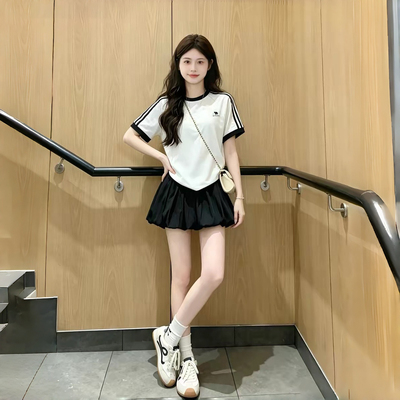 骆驼女装上衣休闲体恤
