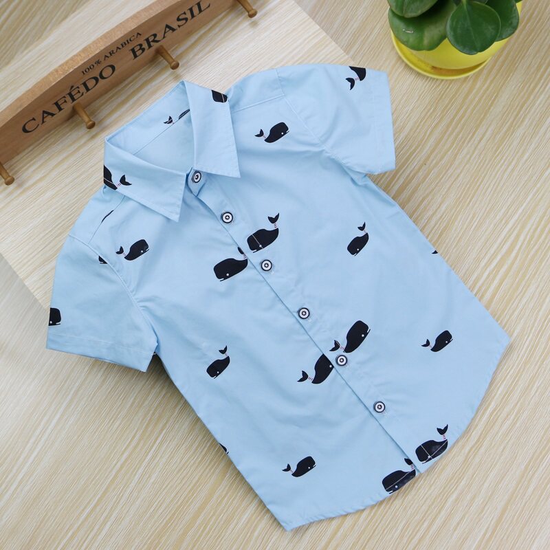 Chemise garcon à manche courte - Ref 2077518 Image 3