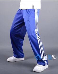 跑步春夏男女光面滑料学生运动裤