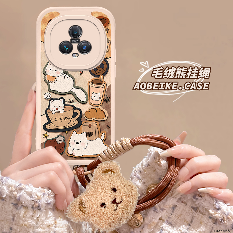 适用于荣耀Magic5手机壳猫咖