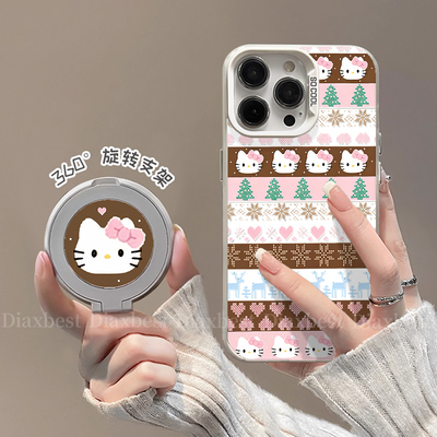 适用苹果17promax手机彩银支点壳