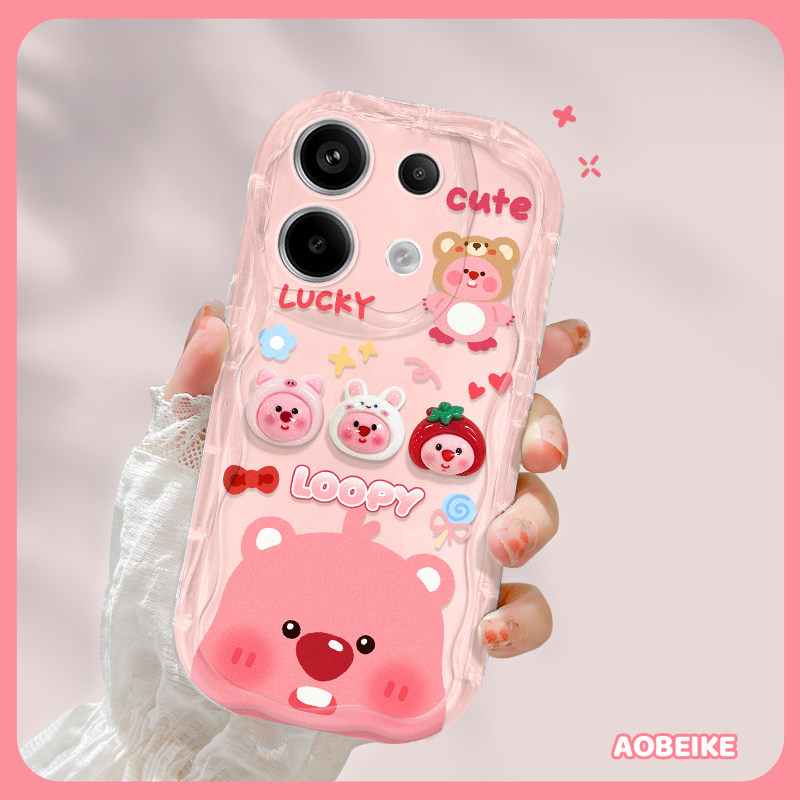 适用于红米Note13奶油纹露比