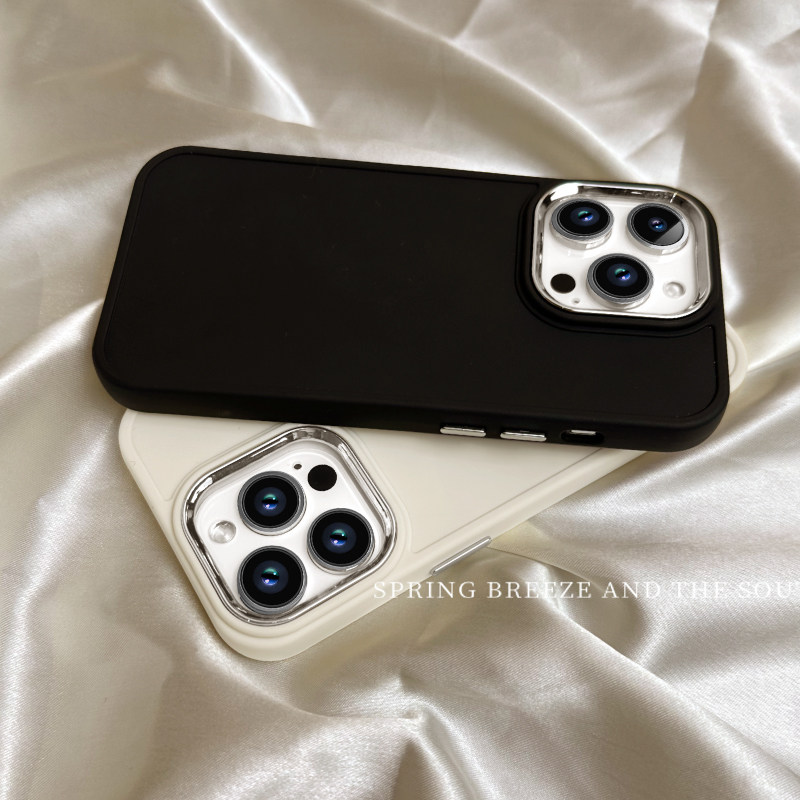 适用于苹果15promax手机壳新款金属框镜头14软硅胶iPhone12简约个性纯色13promax夏季大孔散热15高级小众男女怎么样,好用不?