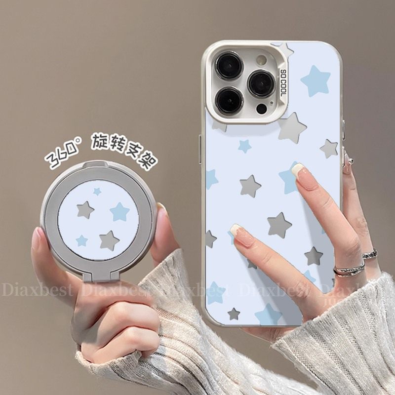 适用一加12手机彩银支架壳