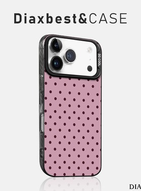 适用红米note14手机壳紫色波点redmi新款13pro高级手链NOTE12PRO磨砂彩银nt11/109防摔turbo3全包13r女9a外套