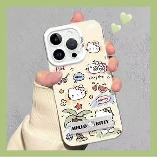 SE超薄散热华为nova10z不顶膜华为新款 涂鸦凯迪小新金属支架壳子华为 12直边透明创意ins风华为 nova