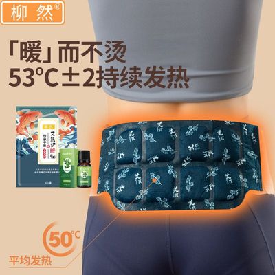 艾草暖腰带蕲艾热敷暖腹贴自发热
