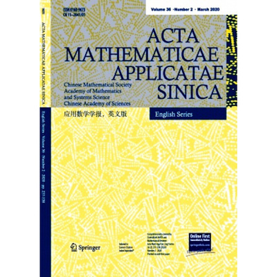 【2026年订阅】应用数学学报(英文版)acta mathematicae applicatae Sinica1月起订全年4期订阅