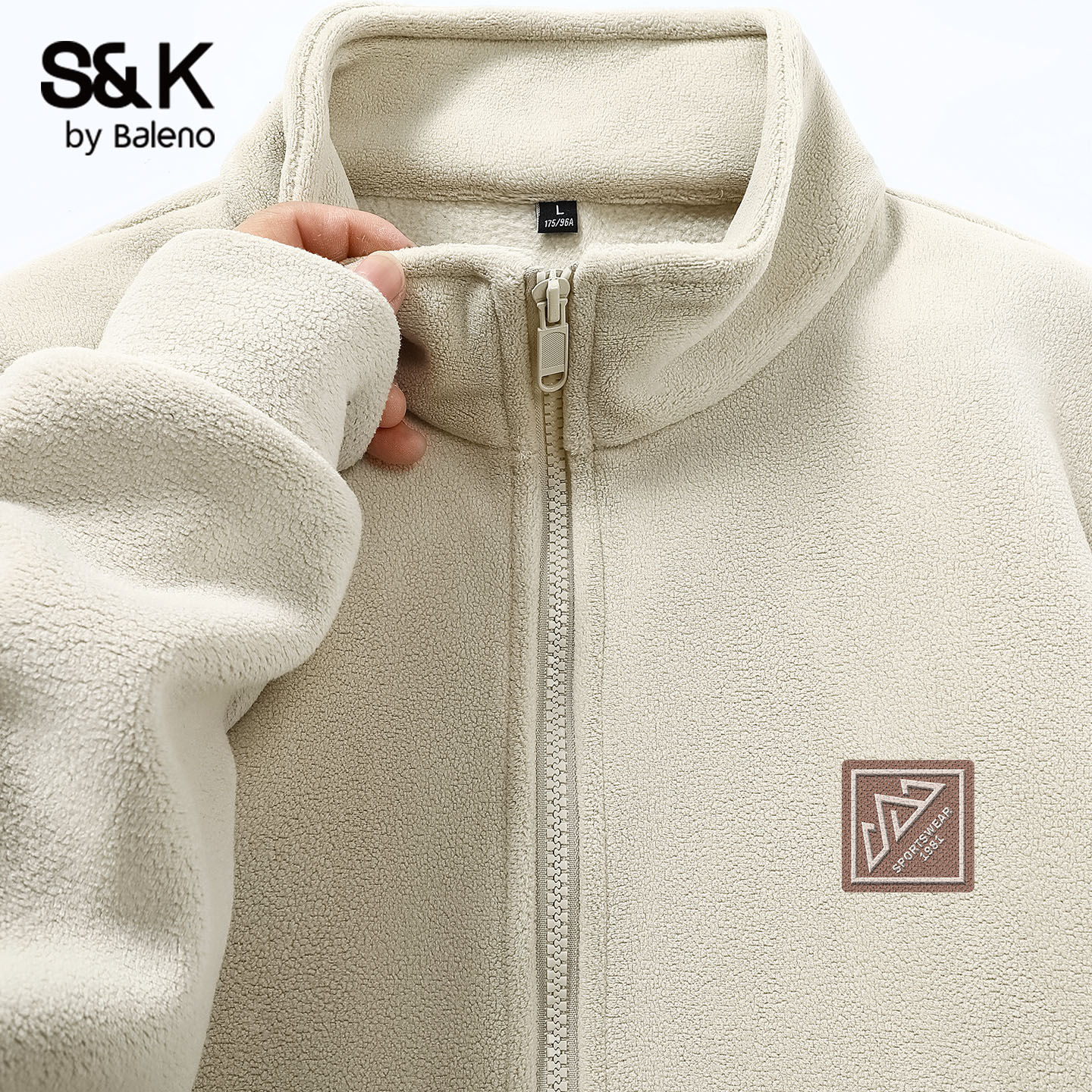 班尼路男士秋冬季保暖立领外套男