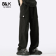 宽松百搭束脚长裤 班尼路SK工装 春季 2026新款 风多口袋休闲裤 男士