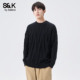 内搭打底衫 班尼路SK潮牌毛衣男2025新款 秋冬青年圆领宽松男款 潮YS
