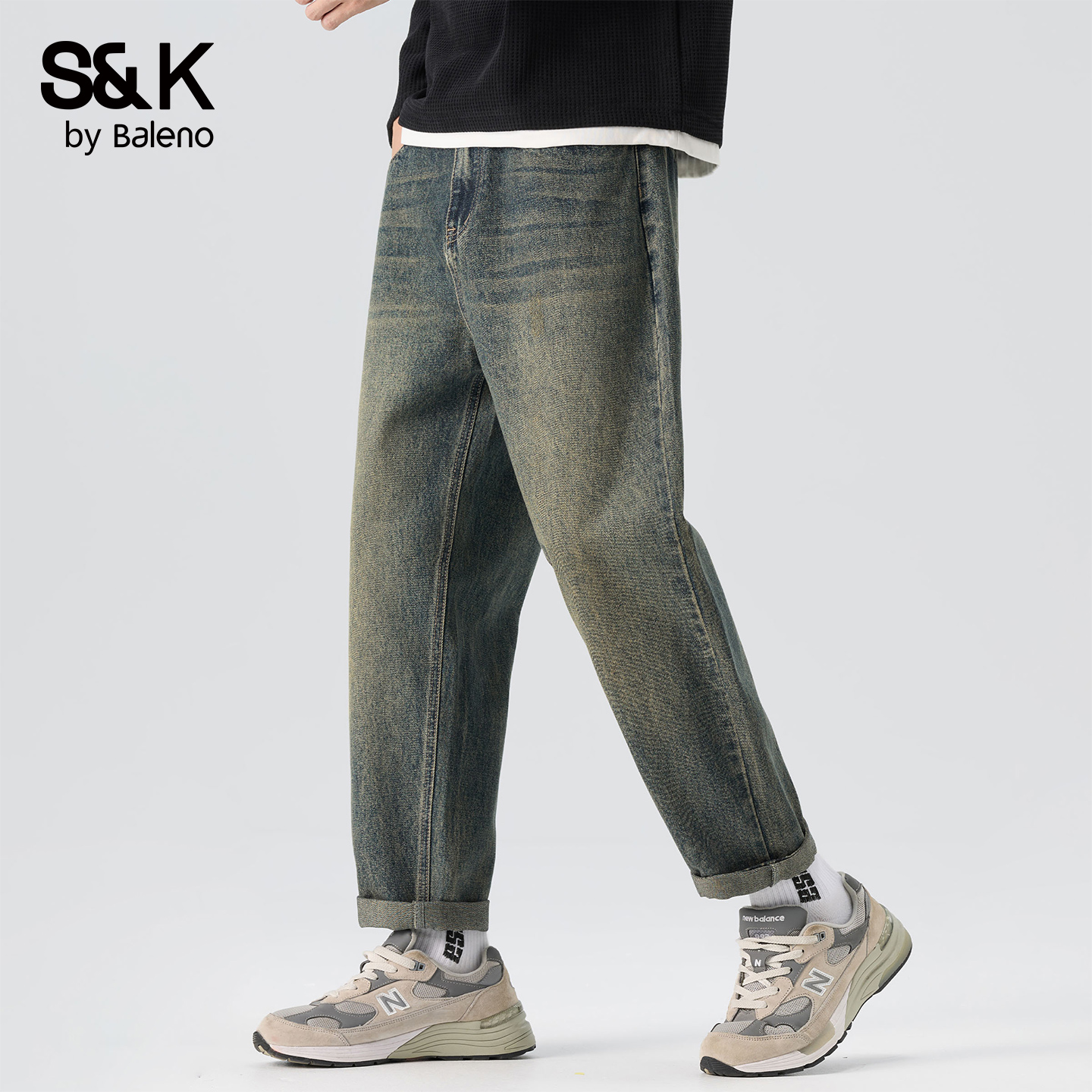 潮牌冬季百搭MS美式男士复古