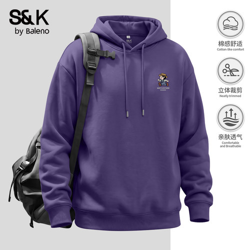 班尼路S&K系列连帽卫衣男秋季