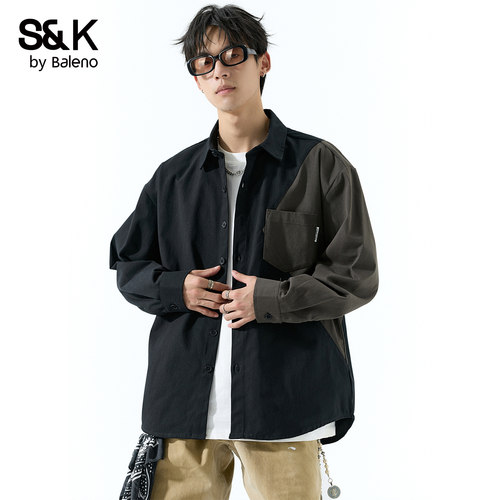 班尼路SK2026新款春夏季男士衬衫