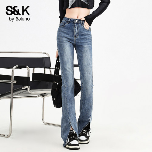 班尼路SK2026新款春夏女士牛仔裤