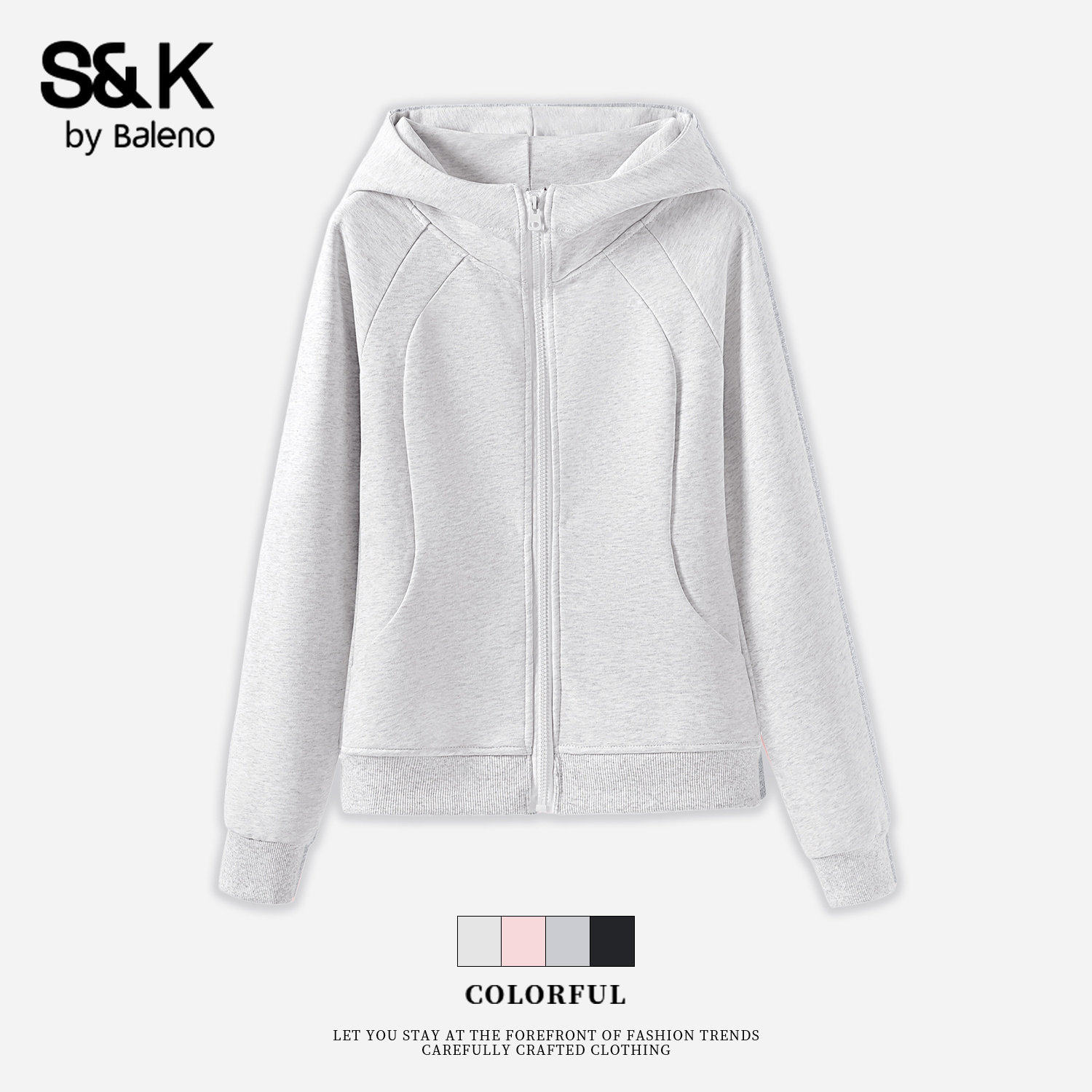 班尼路S&K系列连帽卫衣外套女纯色修身显瘦长袖lulu同款瑜伽上衣M,女装/女士精品,卫衣/绒衫,淘宝优惠券,粉丝福利购,淘宝优惠卷