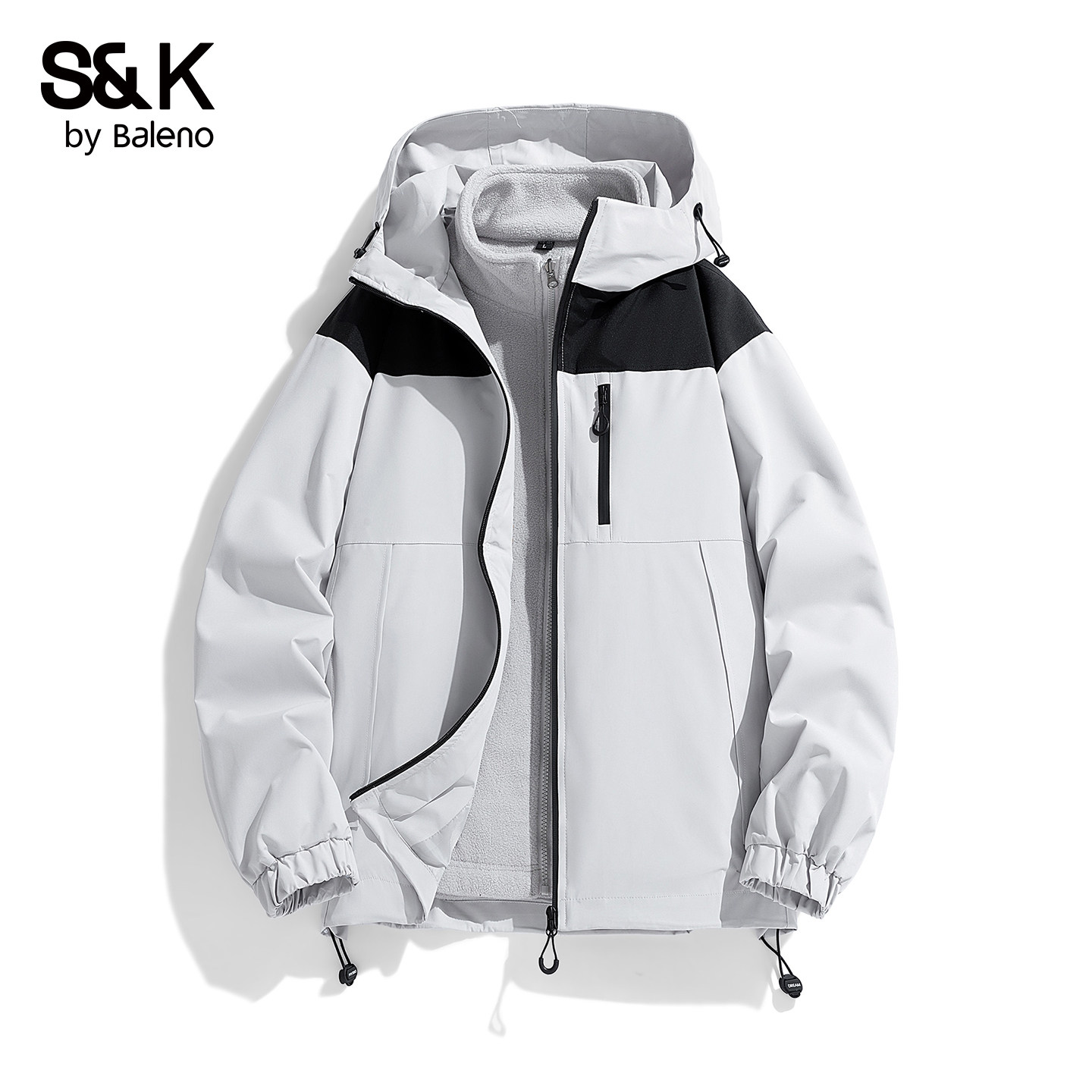 班尼路SK三合一连帽工装防风外套男秋冬季户外风冲锋衣休闲夹克YS,男装,夹克,淘宝优惠券,粉丝福利购,淘宝优惠卷