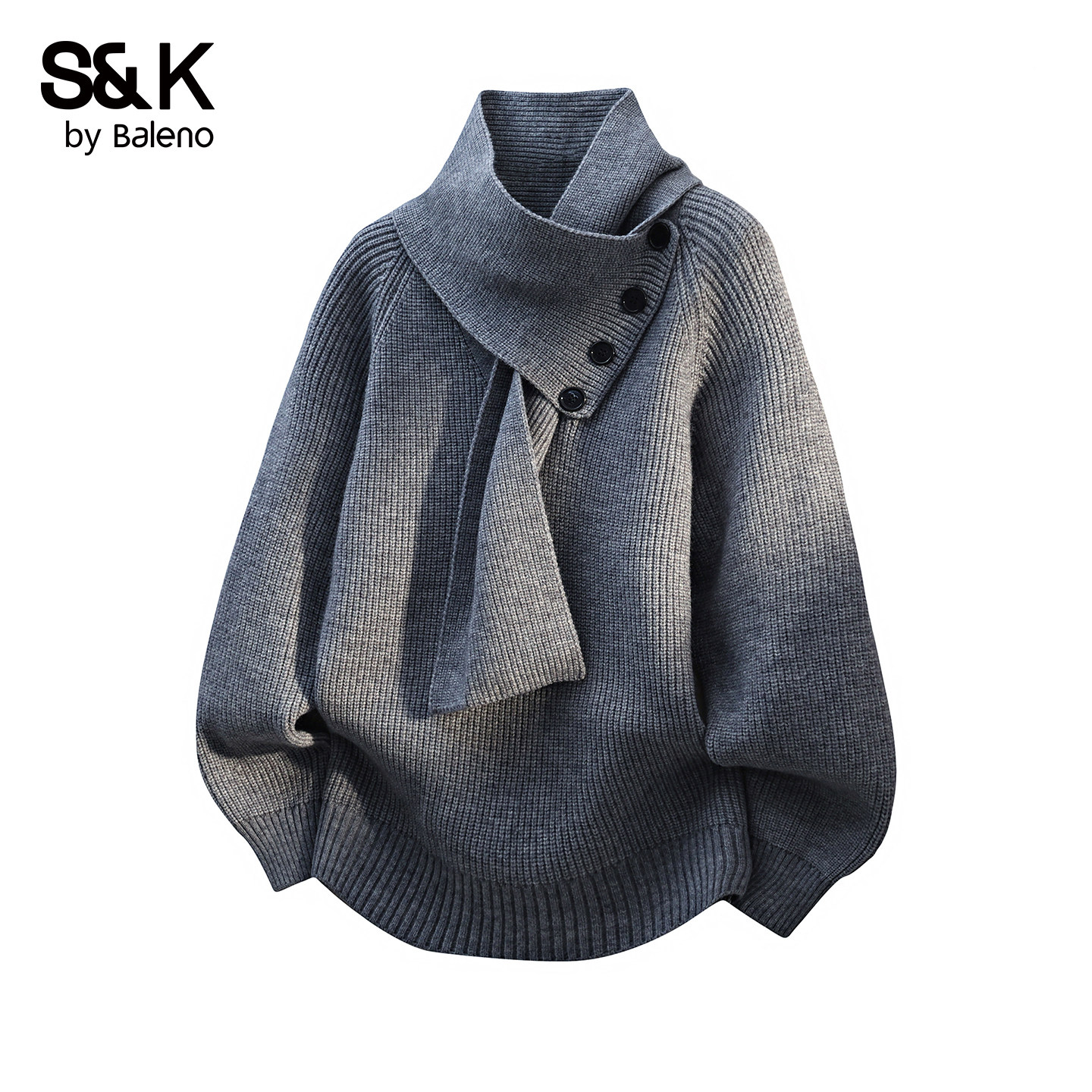 班尼路SK高领毛衣男女围巾针织衫外套秋冬季宽松加厚套头打底衫YS,男装,针织衫/毛衣,淘宝优惠券,粉丝福利购,淘宝优惠卷