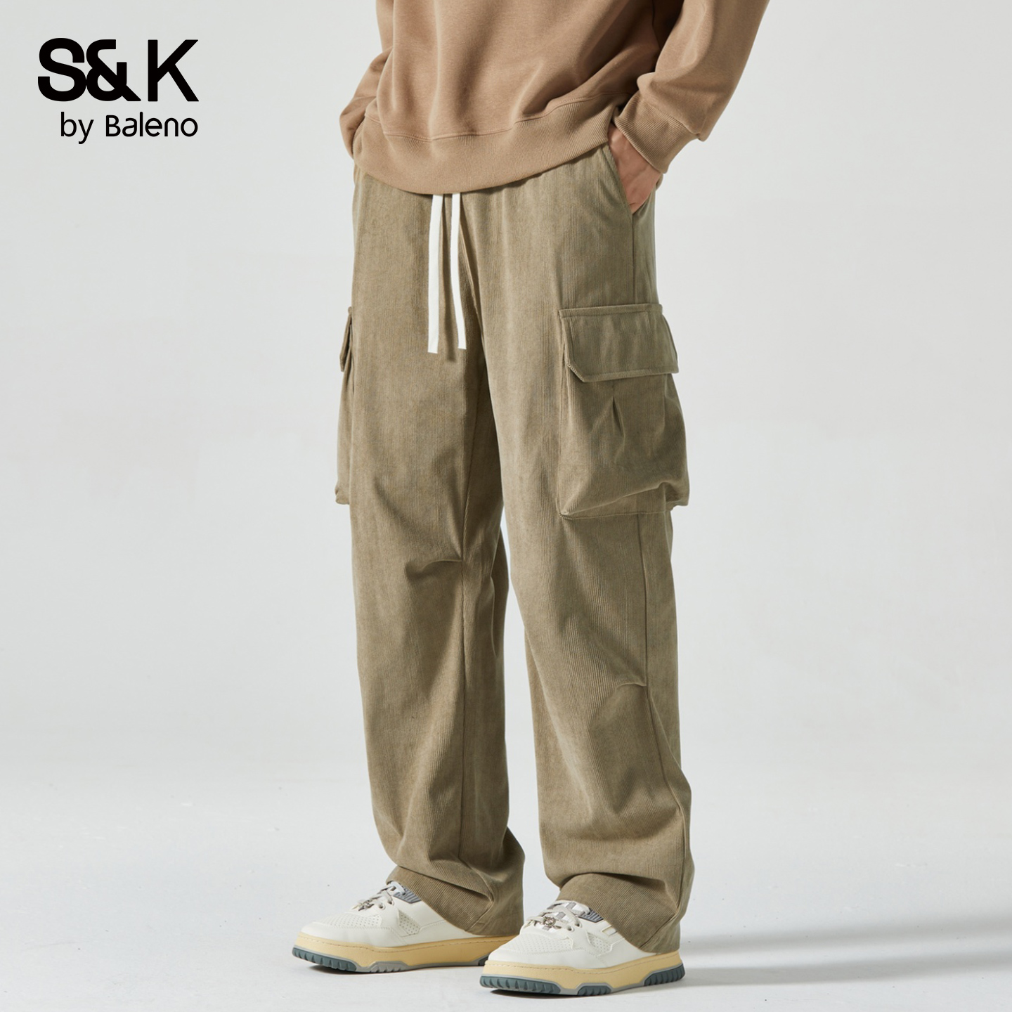 班尼路SK工装休闲裤男士2025春秋