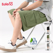 短裤 休闲防晒沙滩裤 男款 班尼路工装 夏季 男士 砂洗凉感潮流五分裤