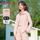 班尼路粉色连帽开衫 收腰显瘦休闲百搭外套Q 新款 卫衣女款 2026春季