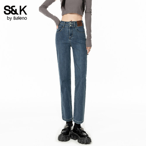 班尼路SK2026新款春夏女士牛仔裤