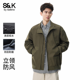 2026新款 班尼路美式 春秋季 夹克男士 潮牌宽松休闲棒球服外套E 工装