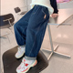 时髦洋气女孩春装 长裤 韩版 女童裤 牛仔裤 2026新款 儿童春季 子春秋款