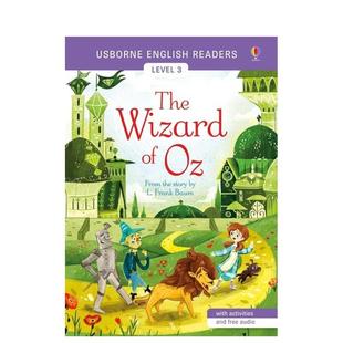 Oz英文进口原版 Frank 绿野仙踪ER 6岁分阶读物Baum 儿童图书3 Wizard The 预售