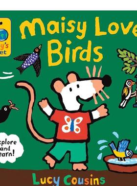 【现货】【小鼠波波爱地球】小鸟【Maisy’s Planet Book】Maisy Loves Birds英文儿童图书籍进口原版Walker Books UK6-9岁