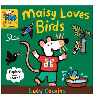 小鸟 9岁 UK6 Loves 现货 小鼠波波爱地球 Birds英文儿童图书籍进口原版 Planet Maisy’s Books Book Walker Maisy