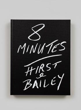 【预售】大卫·贝利：8分钟 David Bailey: 8 Minutes: Hirst & Bailey 英文进口原版摄影集Damien Hirst外文图书