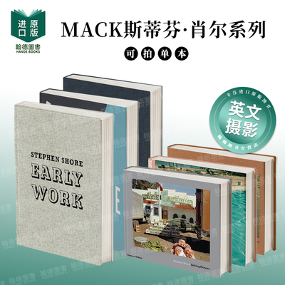 斯蒂芬·肖尔：早期创作 Early Work: Stephen Shore 英文进口原版摄影作品集外文图书 未面世作品 MACK斯蒂芬·肖尔系列图书