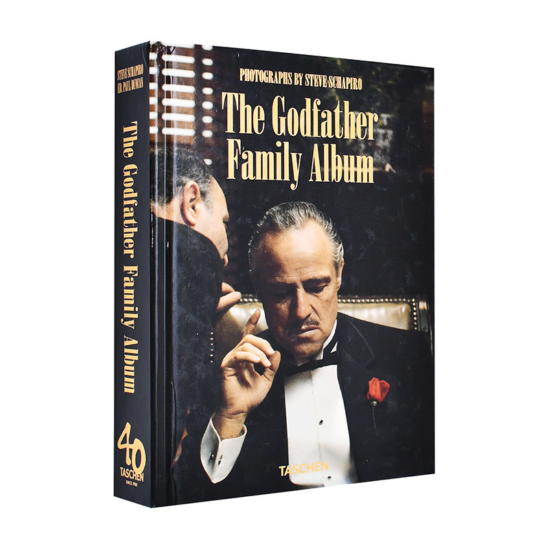 【现货】Paul Duncan【Taschen40周年纪念版】史蒂夫.夏皮罗:教父电影剧照相册Steve Schapiro. The Godfather Family Album. 40th
