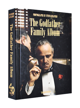 【现货】Paul Duncan【Taschen40周年纪念版】史蒂夫.夏皮罗:教父电影剧照相册Steve Schapiro. The Godfather Family Album. 40th