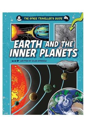 【预售】太空旅行指南：地球和内行星（平装） The Space Traveller's Guide 英文进口原版儿童绘本图书Giles Sparrow