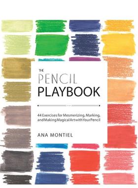 【现货】铅笔绘画艺术 The Pencil Playbook 英文进口原版艺术画册画集Quarry